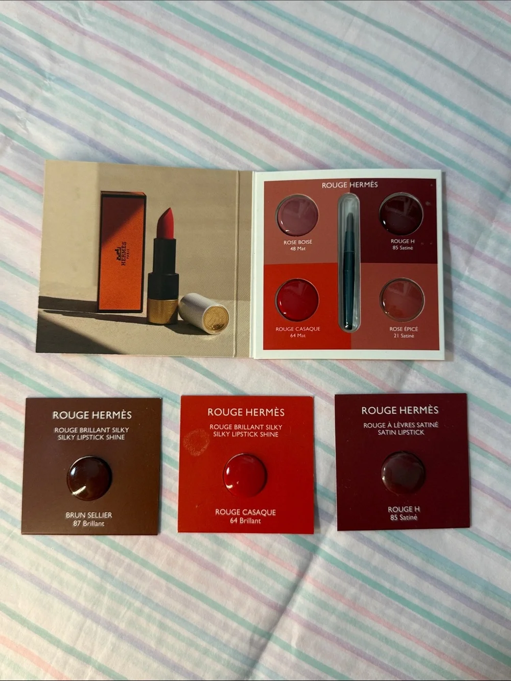 Hermès Lipstick Sample Set